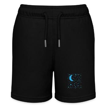 Étoiles avec Galaxie de la Lune - Short bio MINI BOLTER Stanley/Stella Ado - noir - Devant