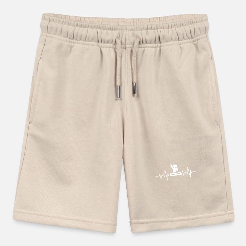 DJ Techno Herzschlag Stanley/Stella Teenager Bio-Joggingshorts MINI BOLTER