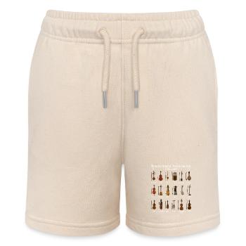 Verschiedene Streichinstrumente - Stanley/Stella Teenager Bio-Joggingshorts MINI BOLTER - Natur - Vorne