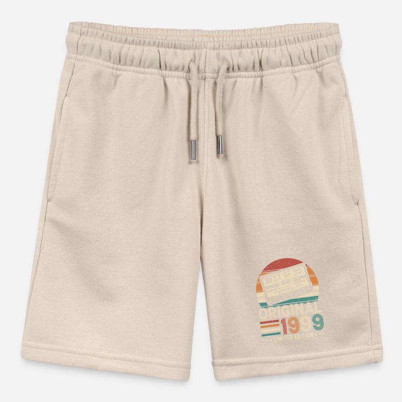Jubilee year 1999 Stanley/Stella MINI BOLTER Organic Teen Jogging Shorts