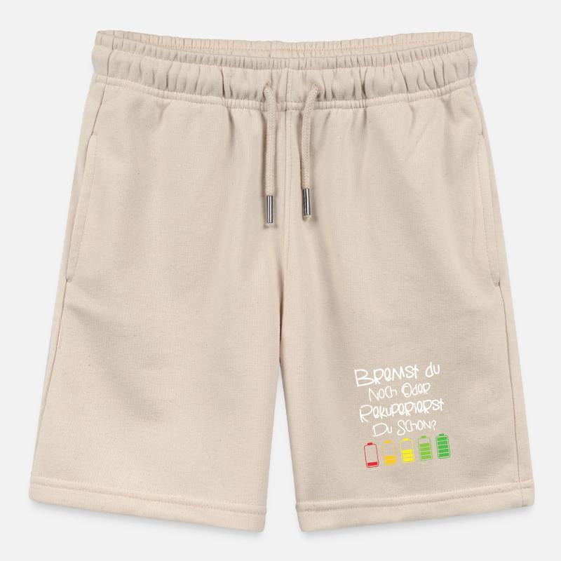 Bremst du Noch Oder Rekuperierst Du Schon? Stanley/Stella Teenager Bio-Joggingshorts MINI BOLTER