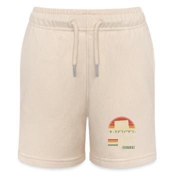 Legendary Born in 1972 - Stanley/Stella MINI BOLTER Organic Teen Jogging Shorts - soft Ecru - Front