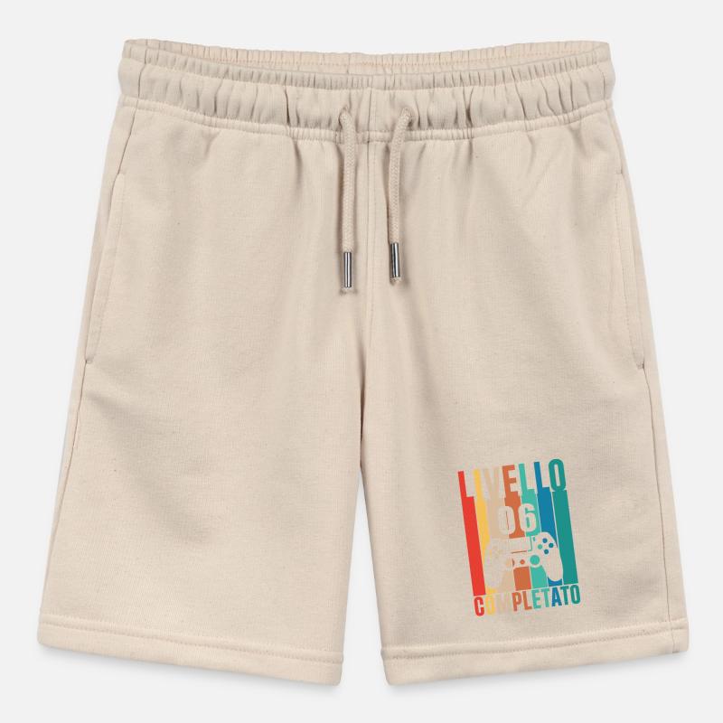 Stufe 6 6 Freigeschaltetes Geschenk Stanley/Stella Teenager Bio-Joggingshorts MINI BOLTER
