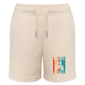 Livello 49 - Stanley/Stella Teenager Bio-Joggingshorts MINI BOLTER - Natur - Vorne