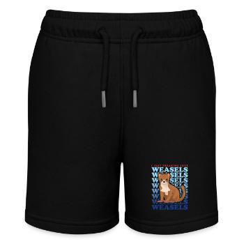 Belette petite belette Hermännchen cadeau - Short bio MINI BOLTER Stanley/Stella Ado - noir - Devant