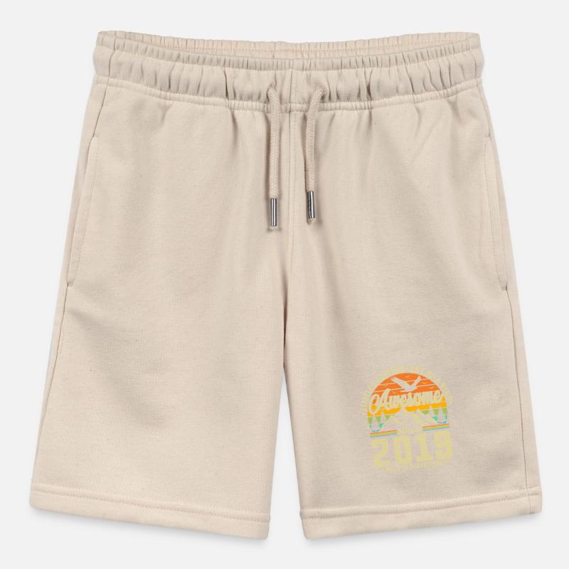 Creative 2019 Anniversary Celebration Retro Design Stanley/Stella MINI BOLTER Organic Teen Jogging Shorts