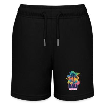 Bali Party Crew Vacation - Stanley/Stella MINI BOLTER Organic Teen Jogging Shorts - black - Front
