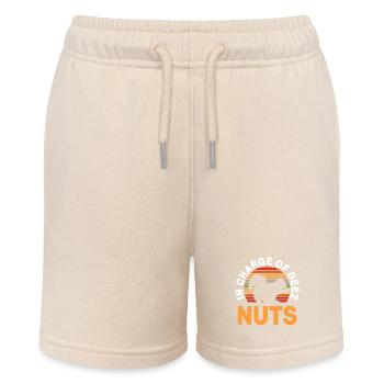 Squirrel – In Charge Of Deez Nuts - Stanley/Stella Teenager Bio-Joggingshorts MINI BOLTER - Natur - Vorne