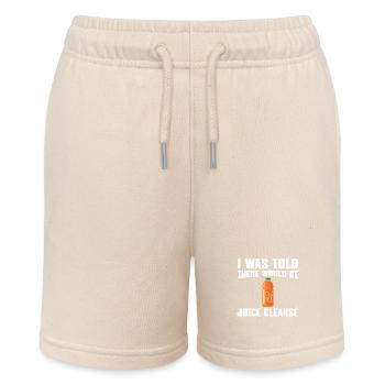 I was told there would be a juice cleanse - Stanley/Stella MINI BOLTER Organic Teen Jogging Shorts - soft Ecru - Front