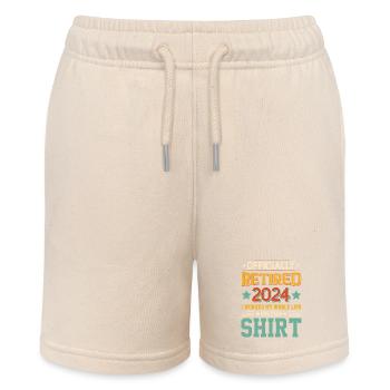 Retraite officielle 2024 - Short bio MINI BOLTER Stanley/Stella Ado - écru doux - Devant