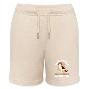 Hund Beagle - Stanley/Stella Teenager Bio-Joggingshorts MINI BOLTER - Natur - Vorne