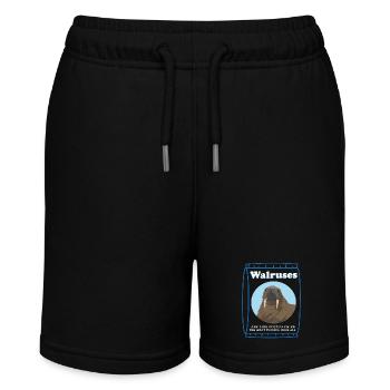 Morse morse phoque morse cadeau - Short bio MINI BOLTER Stanley/Stella Ado - noir - Devant