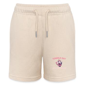 Restoration after TonsilsAlmonds Out Ice R - Stanley/Stella MINI BOLTER Organic Teen Jogging Shorts - soft Ecru - Front