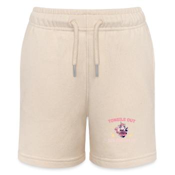Restoration after TonsilsAlmonds Out Ice R - Stanley/Stella MINI BOLTER Organic Teen Jogging Shorts - soft Ecru - Front