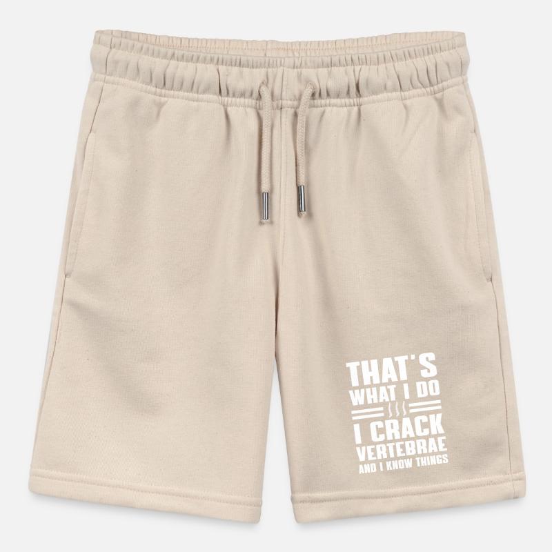 Funny Chiropractor Gift Stanley/Stella MINI BOLTER Organic Teen Jogging Shorts