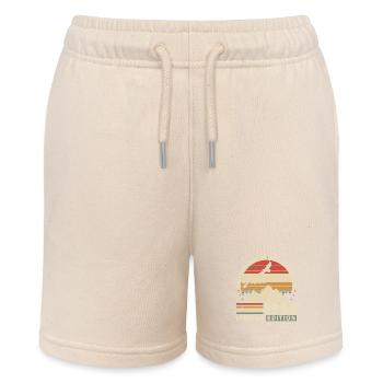 Vintage Legend 1958 - Stanley/Stella Teenager Bio-Joggingshorts MINI BOLTER - Natur - Vorne