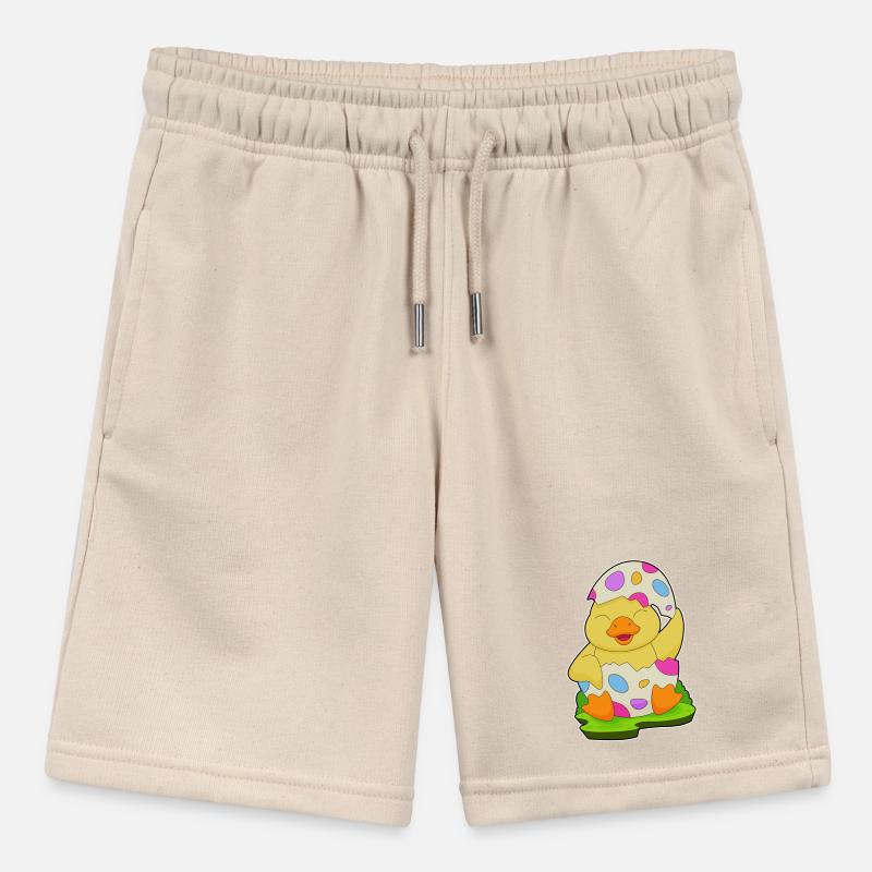 Duck Easter Easter Egg Stanley/Stella MINI BOLTER Organic Teen Jogging Shorts