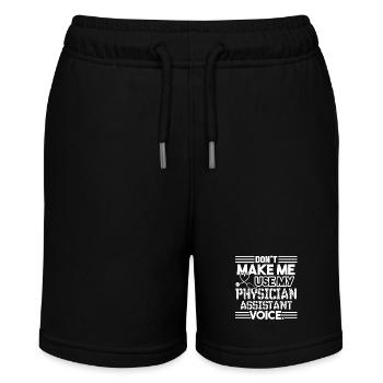 Physician Assistant Physician Assistant Voice - Stanley/Stella MINI BOLTER Organic Teen Jogging Shorts - black - Front