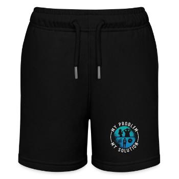 Data Analyst My Problem My Solution Pictogram Dad - Stanley/Stella Teenager Bio-Joggingshorts MINI BOLTER - Schwarz - Vorne