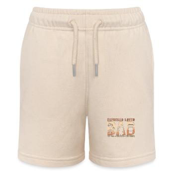 Espresso Lover Dad The Idol The Myth Coffee Maker - Stanley/Stella Teenager Bio-Joggingshorts MINI BOLTER - Natur - Vorne