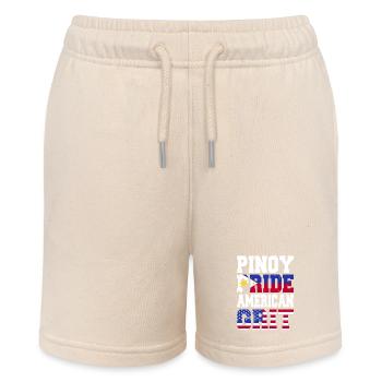 Pinoy Pride Courage Américain - Short bio MINI BOLTER Stanley/Stella Ado - écru doux - Devant