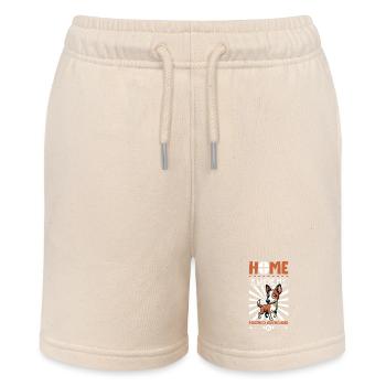 Zuhause - Podenco Valenciano - Stanley/Stella Teenager Bio-Joggingshorts MINI BOLTER - Natur - Vorne