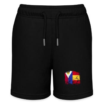 Drapeau de l’Espagne des Philippines - Short bio MINI BOLTER Stanley/Stella Ado - noir - Devant
