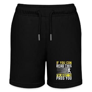XC Running Running Runner Cross Country - Stanley/Stella MINI BOLTER Organic Teen Jogging Shorts - black - Front