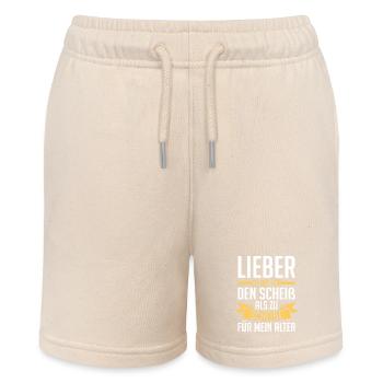 Trop vieux pour cette merde - Short bio MINI BOLTER Stanley/Stella Ado - écru doux - Devant
