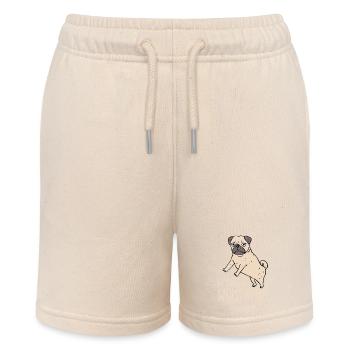 Frenchie Whisperer French Bulldog Owner - Stanley/Stella Teenager Bio-Joggingshorts MINI BOLTER - Natur - Vorne