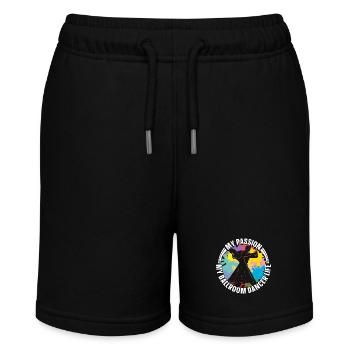 Ballroom Dancer My Passion My Ballroom Dance Sport - Stanley/Stella MINI BOLTER Organic Teen Jogging Shorts - black - Front