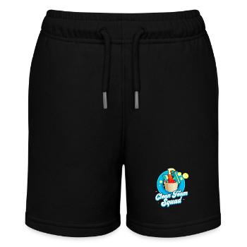 Clean Team Squad Cleaner Housekeeping - Stanley/Stella Teenager Bio-Joggingshorts MINI BOLTER - Schwarz - Vorne