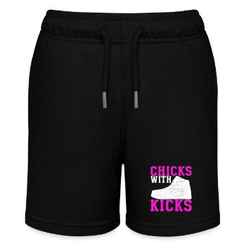 Sneakerhead Sneaker Collector - Stanley/Stella MINI BOLTER Organic Teen Jogging Shorts - black - Front