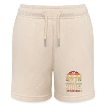Original Mai 2004 Vintage Geburtstagsgeschenk - Stanley/Stella Teenager Bio-Joggingshorts MINI BOLTER - Natur - Vorne