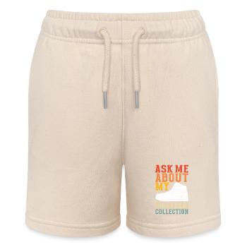 Sneakerhead Sneaker Collector - Stanley/Stella MINI BOLTER Organic Teen Jogging Shorts - soft Ecru - Front