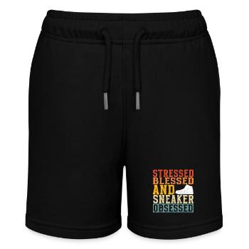 Sneakerhead Sneaker Collector - Stanley/Stella MINI BOLTER Organic Teen Jogging Shorts - black - Front