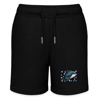 Marine Biology Marine Biologist - Stanley/Stella MINI BOLTER Organic Teen Jogging Shorts - black - Front