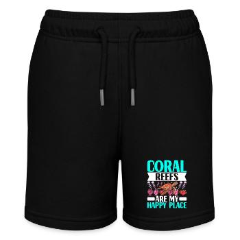 Marine Biology Marine Biologist - Stanley/Stella MINI BOLTER Organic Teen Jogging Shorts - black - Front