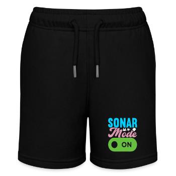 Marine Biology Marine Biologist - Stanley/Stella MINI BOLTER Organic Teen Jogging Shorts - black - Front