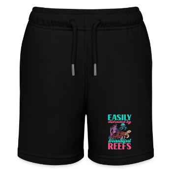 Marine Biology Marine Biologist - Stanley/Stella MINI BOLTER Organic Teen Jogging Shorts - black - Front