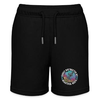 Marine Biology Marine Biologist - Stanley/Stella MINI BOLTER Organic Teen Jogging Shorts - black - Front