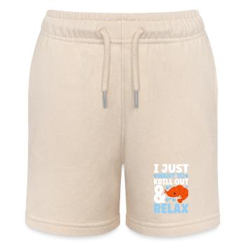 Marine Biology Marine Biologist - Stanley/Stella MINI BOLTER Organic Teen Jogging Shorts - soft Ecru - Front