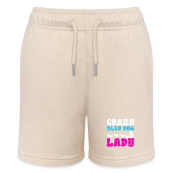 Schlittenfahren Schlittenhunde - Stanley/Stella Teenager Bio-Joggingshorts MINI BOLTER - Natur - Vorne