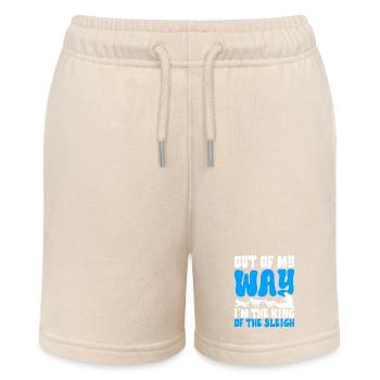 Schlittenfahren Schlittenhunde - Stanley/Stella Teenager Bio-Joggingshorts MINI BOLTER - Natur - Vorne