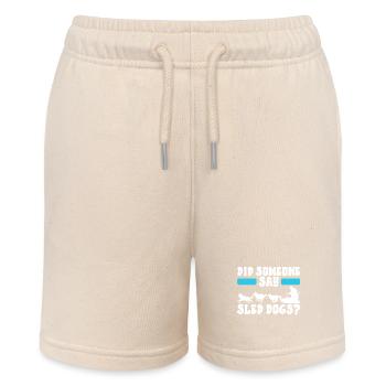 Schlittenfahren Schlittenhunde - Stanley/Stella Teenager Bio-Joggingshorts MINI BOLTER - Natur - Vorne