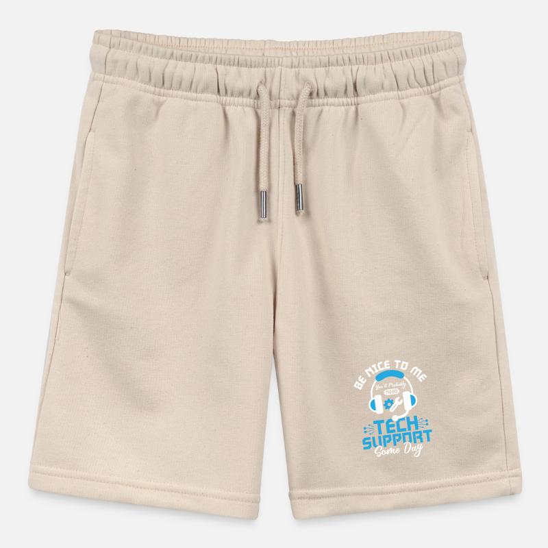Before You Bother Me Tech Support Computer Stanley/Stella MINI BOLTER Organic Teen Jogging Shorts