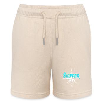 Skipper – Avec rose des vents pour les vrais capitaines - Short bio MINI BOLTER Stanley/Stella Ado - écru doux - Devant