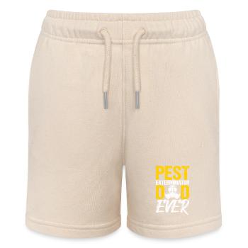 Schädlingsbekämpfung Kammerjäger - Stanley/Stella Teenager Bio-Joggingshorts MINI BOLTER - Natur - Vorne