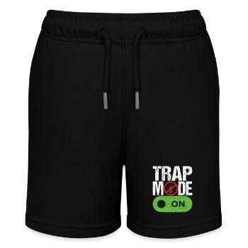Schädlingsbekämpfung Kammerjäger - Stanley/Stella Teenager Bio-Joggingshorts MINI BOLTER - Schwarz - Vorne