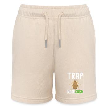 Schädlingsbekämpfung Kammerjäger - Stanley/Stella Teenager Bio-Joggingshorts MINI BOLTER - Natur - Vorne